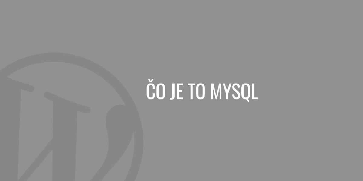 Was ist MySQL?