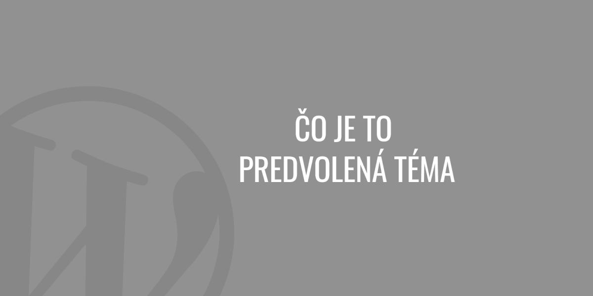 Was ist das Standardthema?