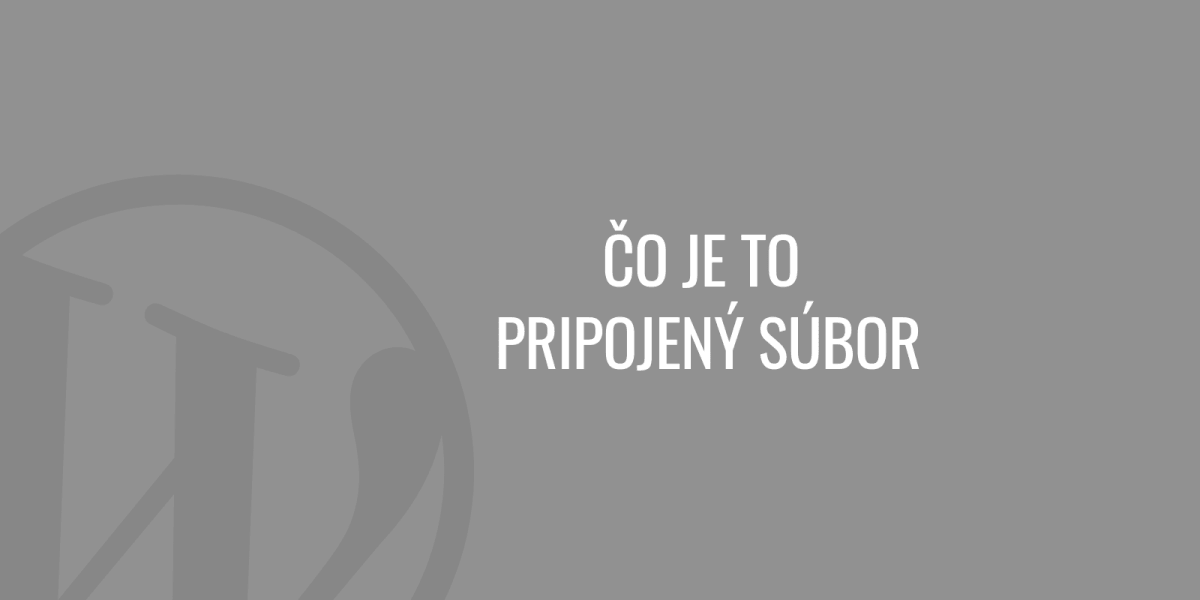 Was ist eine angehängte Datei?