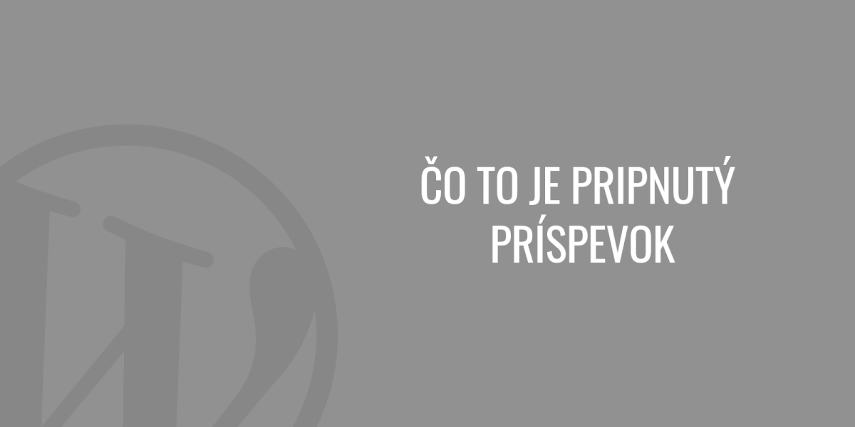 Was ist ein angehefteter Beitrag