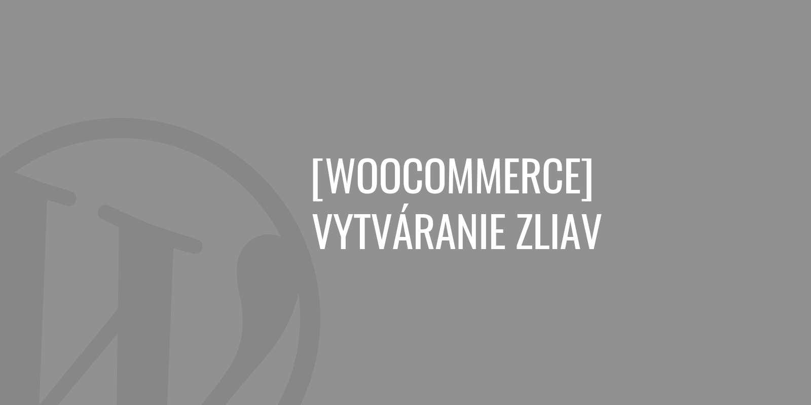 WooCommerce Rabatte erstellen